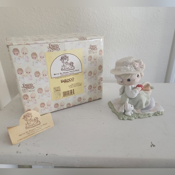 Precious Moments‎ We're So Hoppy You're Here, Sword Mark - Picture 1 of 3